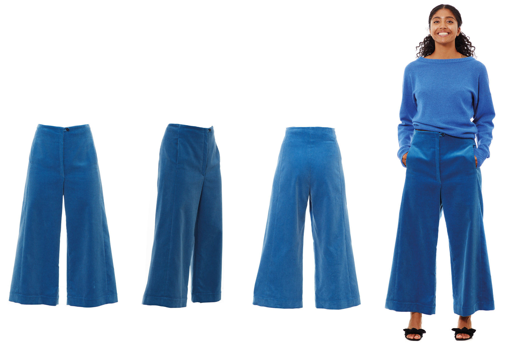 Culotte yv Cord blau